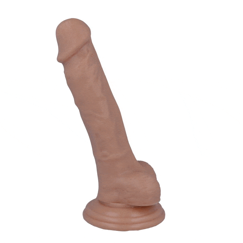 Koule přísavka a realistické dildo 17,8 x 3 cm
